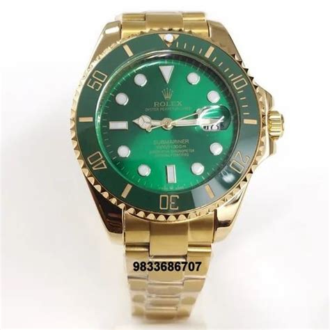 rolex submariner white gold green dial|Rolex Submariner green water ghost.